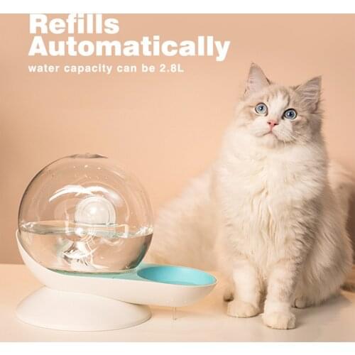 2.8L Snails Shape Automatic Cat Fountain Dog Pet Drinking Water Dispenser Dog Fountain Cat Pets Water Bowl Cat Supplies