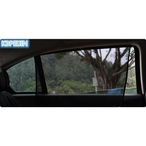 4pcs Accessories Car Magnetic Side Window Sunshades Sticker for DAIHATSU terios sirion yrv charade feroza mira car styling HOT