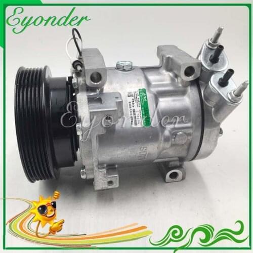 AC A/C Air Conditioning Cooling Compressor 7V16 for Renault KANGOO CLIO II Chevrolet ESTATE 1.5 926000097R 926006229R 8200802608