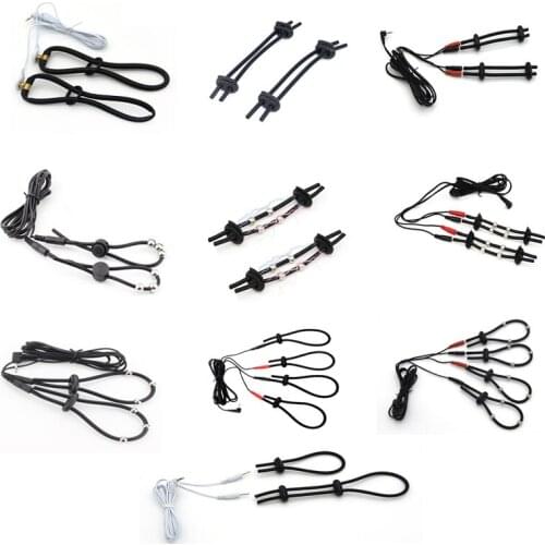 Electro Shock Accessories,Electrical Stimulator Penis Ring,Bead E-stim Massage Cock Rings,Adult Sex Toys For Men Masturbator