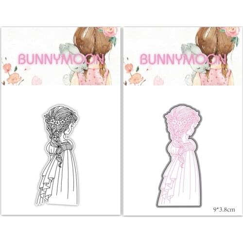 CH New Arrival 2021 princess Metal Cutting Dies and stamps DIY Scrapbooking Card Stencil Paper Handmade Album Wedding Decoration