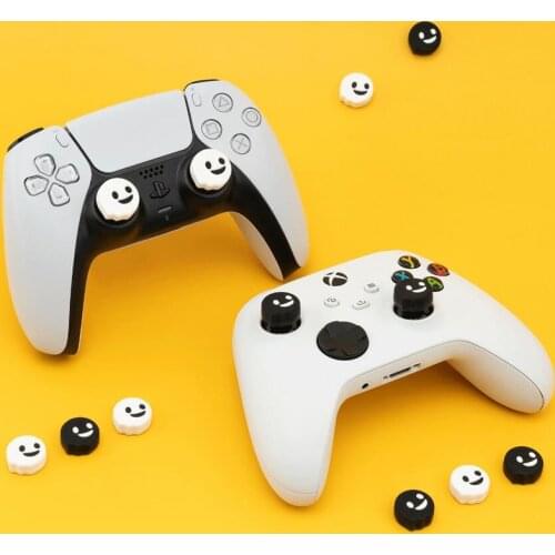 Ghost Thumb Stick Grip Cap Joystick Cover For Sony Dualshock 5/4/3 PS5/PS4/PS3/Xbox 360/Switch Pro Controller Thumbstick Case