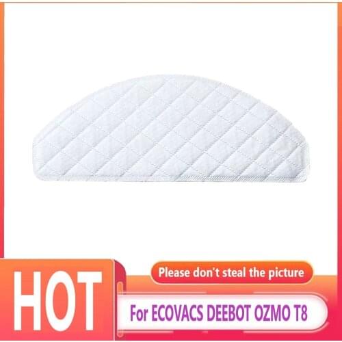 For Ecovacs Deebot Ozmo T8 30/40/60/80 Pcs Disposable Rags Spare Parts Vacuum Cleaner Mop Cloths Mopping Pads Accessroies