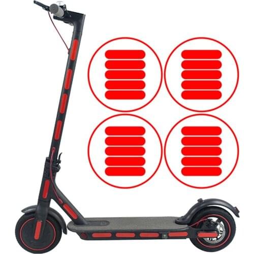 Electric scooter reflective sticker, night reflective, bright colors, bicycle accessories