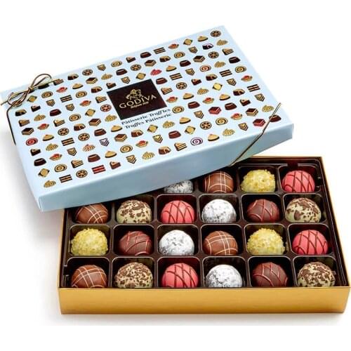 Manufacturer Custom Square Hard Luxury Private Label Small Chocolate Box Paper Packaging For Gift Product ---PX2003