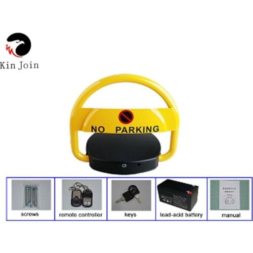 KinJoin Remote Control Automatic Car Parking Space Lock, Car Parking Lock Barrier