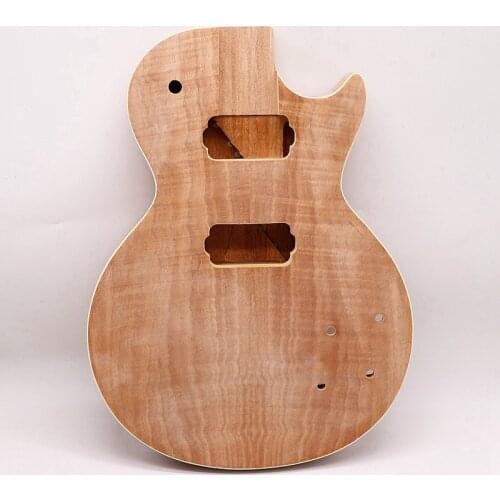LP body tiger pattern electric guitar body DIY guitar modification body 2 fight Ogumu LP electric guitar