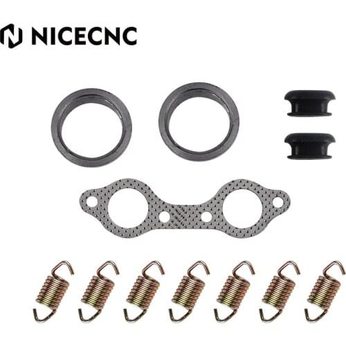 NICECNC Exhaust Muffler Kit for Polaris Ranger RZR 800 EFI 2008 UTV Accessories