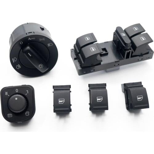 Headlight Mirror Window Switch For VW Tiguan Bassat B6 CC Jetta mk5 Golf 5 6 5KD 941 431B 1F0 959 855 1K4 959 857 1K0 959 565J