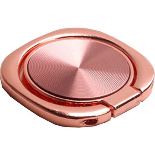 Luxury 360 Degree Universal Phone Metal Finger Ring Holder For iPhone Samsung Xiaomi Mobile Phone Finger Stand Mount Support