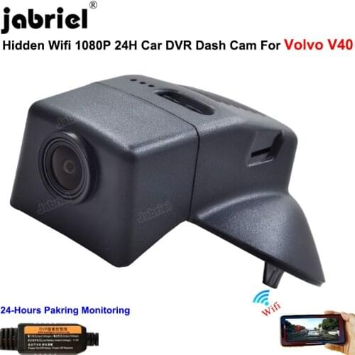 Hidden WIFI Dash Cam Car Dvr Camera HD 1080P 24H Dashcam EDR for Volvo v40 2012 2013 2014 2015 2016 2017 2018 2019 2020 2021