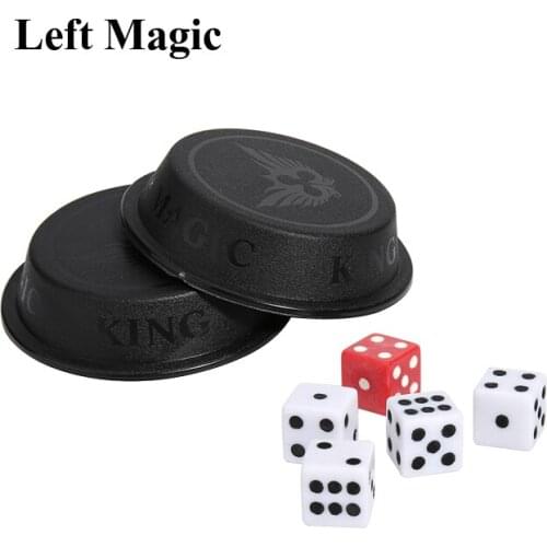 1 Set Super Dice Magic Tricks Super Flying Dice Conjuring Game Close Up Stage Props Magician Magie Easy To Do Party Accessary