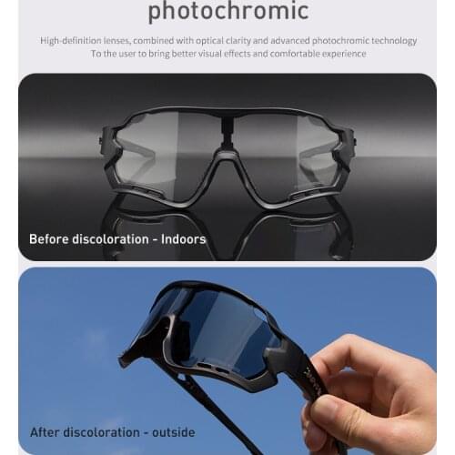 Top Brand New Photochromic Cycling Glasses Peter MTB Road Bike Glasses Men TR90 Sports Sunglasses UV400 Cycling Sunglasses 2020