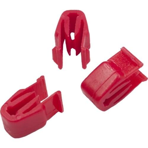 30Pcs U-word clip nylon retainer fastener for car Instrument panel trim radios buckle Dashboard