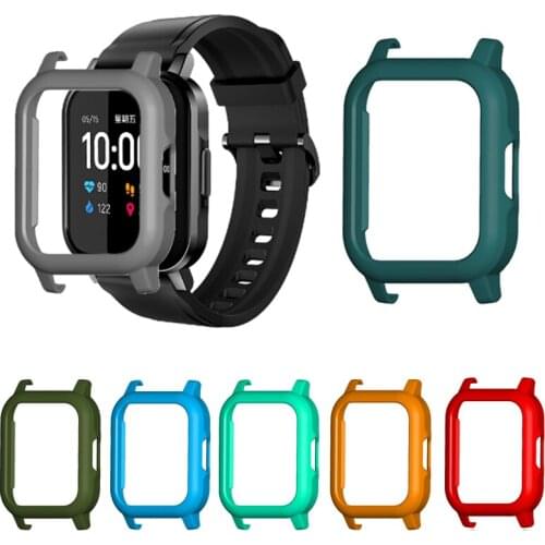 PC Protector Case Cover For Haylou LS02 Smart Watch PC Bumper Shell Protection Frame For Xiaomi Haylou Solar ls02 Bracelet