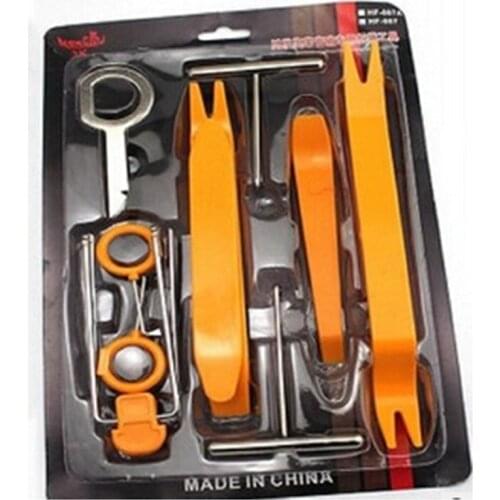 12Pcs Car Door Clip Panel Removal audio Tools accessories for jeep wrangler infiniti q50 mercedes mini cooper honda civic