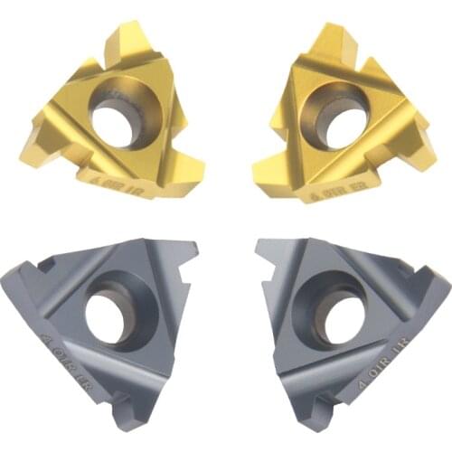 10pcs carbide thread insert 16ER/IR 22ER/IR 1.5TR 2TR 2.5TR 3TR 4TR 5TR 6TR threading insert trapezoidal lathe thread tool blade