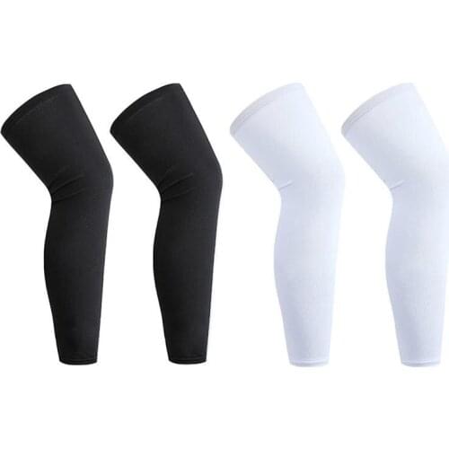 2021 Compressioning Leg Sleeve Full Length Leg Cover Sports Cycling Leg Guards for Men Women Knee Pads for Running Basketball