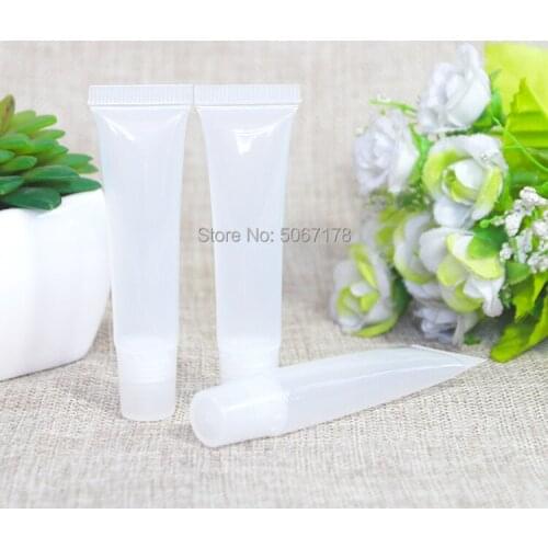 30/50pcs 8ml Plastic Empty Tubes Lip Gloss Balm Sunscreen Cream Container Cosmetic Beauty Makeup Tools Accessories Wholesale