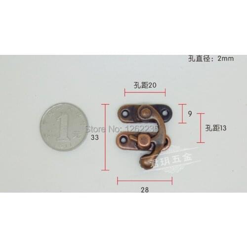 33 * 28 mm Metal buckle Crafts Accessories hasp Wholesale jewelry boxes box buckle