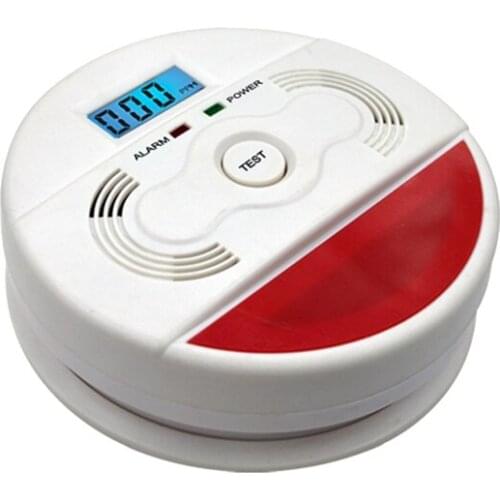 Home Safety CO Carbon Monoxide Poisoning Smoke Gas Sensor Warning Alarm Detector For Kitchen