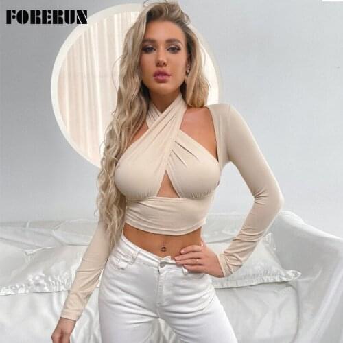 Женские футболки с коротким рукавом FORERUN China At AliExpress