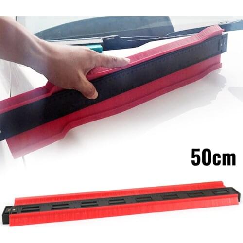 50CM Car Dent Arc Measuremt Tool Measuring Instrument Contour Meter Car Body Repair Scale Ruler