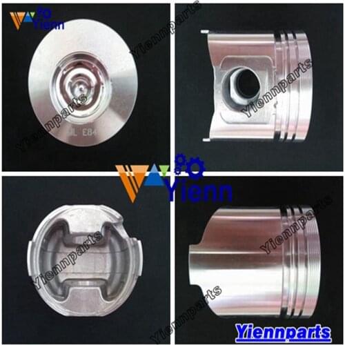 3D84N-2 3D84N-2FA 3D84N-2H Piston Kit With Pin And Clip For Komatsu Engine PC28UU-2 PC20-7 Excavator Repair Parts