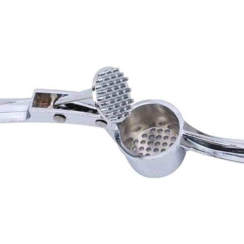 Kitchen gadgets Stainless Steel Garlic Press manual peeling garlic press mashed garlic tools squeeze garlic mortar clip garlic