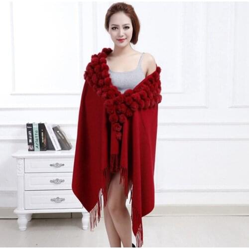 Women New Cashmere Pashmina Warm Shawl Soft Scarf With Tassels Autumn Spring Winter Mantilla Female Mujer Bufanda Cape