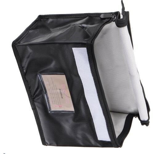 260X180X130mm Fireproof Waterproof Explosion-Proof Safety Bag for RC Helicopter Airplane FPV Racing Drone LIPO Battery DIY Parts