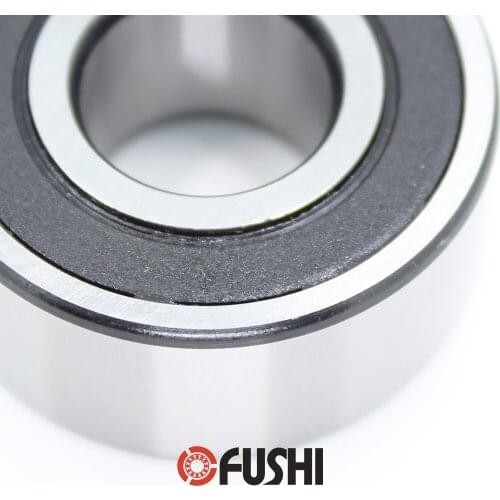 3011-2RS Bearing 55*90*26 mm 2PC Axial Double Row Angular Contact 3011 RS Ball Bearings