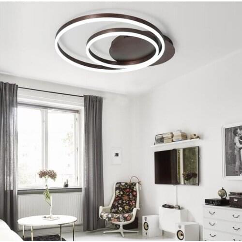 Simple personality led ceiling light Creative geometric office lighting fashion art modern room bedroom lighting