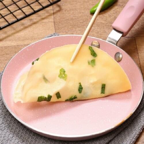 Pink double use Thousand Layer Cake Pan Pan Ji non stick pot steak kori pancake fried egg household baking mold non stick pan