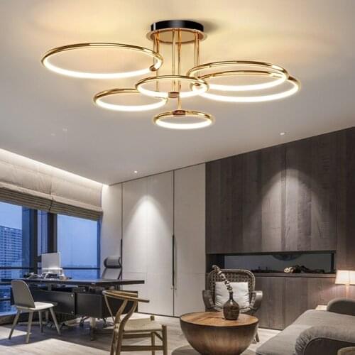 Modern Led Chandelier Home Decoration Luxury Loft Kitchen Lamp Dining Living Room Hotel Hanging Lights Indoor Lighting Fixture