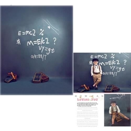 DAWNKNOW Blackboard Blackboard Vinyl Photography Background For Children School Backdrop For Baby Photo Studio Props 127