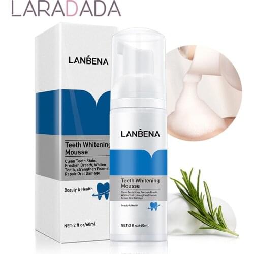 Teeth Whitening Mousse Toothpaste Clean Dental Oral Hygiene Remove Stain Plaque Teeth Cleaning Tooth White Oral Care