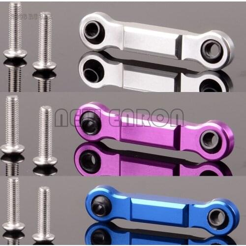 #85050 1P Aluminum Servo Steering Linkage Tie Rod Metal FOR RC HPI SAVAGE FLUX XL 21 25 SS 3.5 4.1 4.6 5.9 RS4 3 NEW ENRON