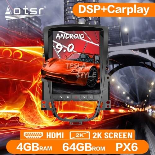 Car GPS Navigation For Opel ASTRA J 2012-2014 Tesla Style Android Radio Multimedia Player Auto Audio Stereo Head Unit Carplay 2k