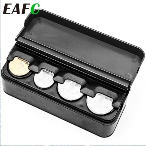 Car Organizer Rolls Plastic Pocket Telescopic Dash Coins Case Storage Box Holder Container