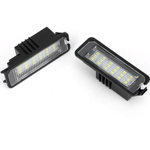 For Golf GOLF4 GOLF5 LED License Plate Lights
