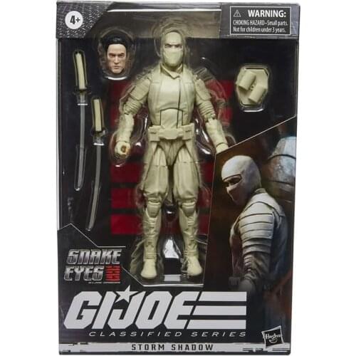 Hasbro G.i. Joe Classified Series Snake Eyes: G.i. Joe Origins Storm Shadow Action Figure 17 Premium 6-Inch Scale Toy