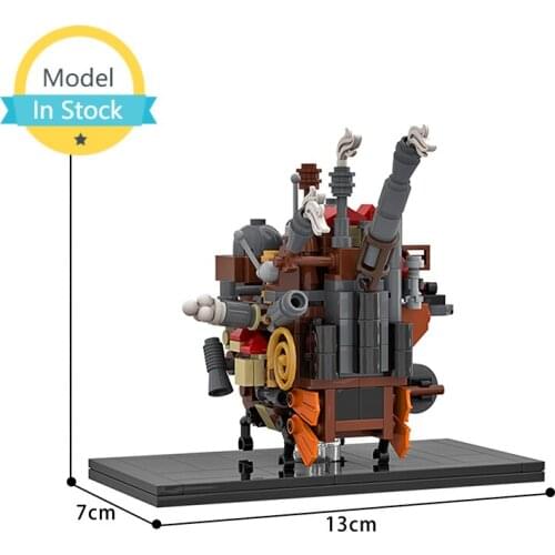 MOC Creative Villa Mobile House Building Blocks Set Cartoon Movie Castle Bricks Model Brain Game DIY Toys Children Birthday Gift