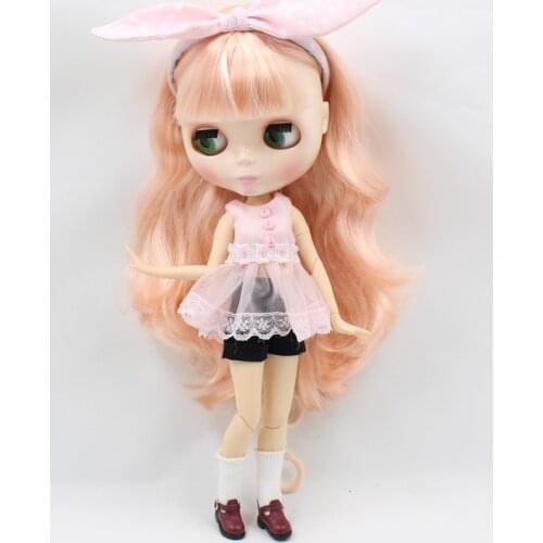 DBS Blyth icy bjd 1/6 30cm doll A set of waist cut Sleeveless lace clothes and shorts for the amazing dressing girl gift