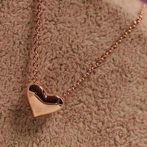 Fashion Gold Heart Bib Women Necklace Statement Necklace For Women Chain Pendant Necklace Jewelry Valentines Day Gift