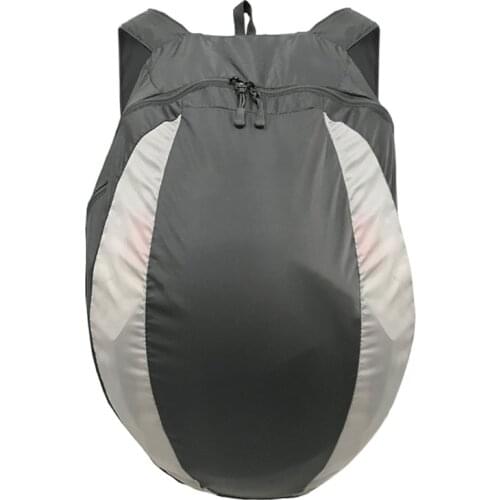 Nylon Ultra Lightweight Packable Backpack Portable Folding Backpack for Storage Helmet Basketball Shoes