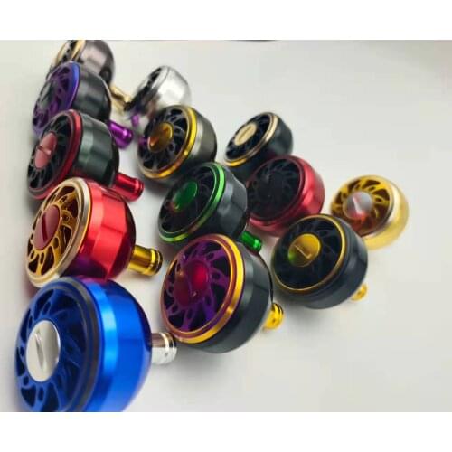 LinMoFish New 38mm Luya modified single rocker Fishing pill aluminum alloy DIY accessories Fishing pill colorful Universal