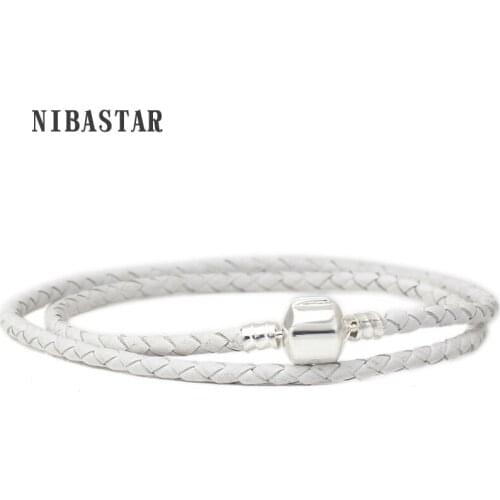 New DIY Accessories 40cm Leather Charm Bracelets Siut To DIY Bracelets