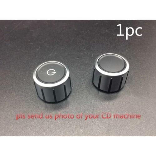 1pc original car RNS315 RCD510 navigation switch button knob for Volkswagen Tiguan Magotan B7 Scirocco CC stereo