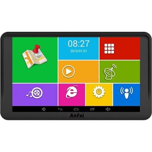 AnFei Portable Bluetooth Electric Navigational Instruments with Maps and Traffic,Rugged Design for Harsh Weather